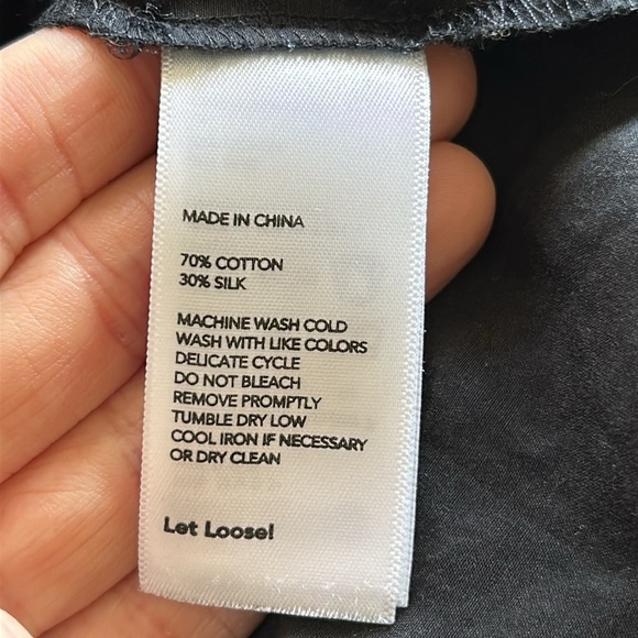 Kate Spade Saturday Silk Blend Nursing Friendly Split Front Top Women's size S - Picture 7 of 8